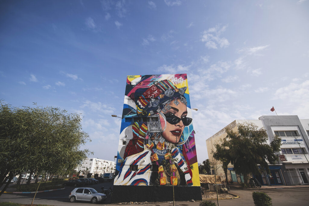 Vibrant contemporary art scene exhibits and galleries in Casablanca showcasing modern Moroccan art