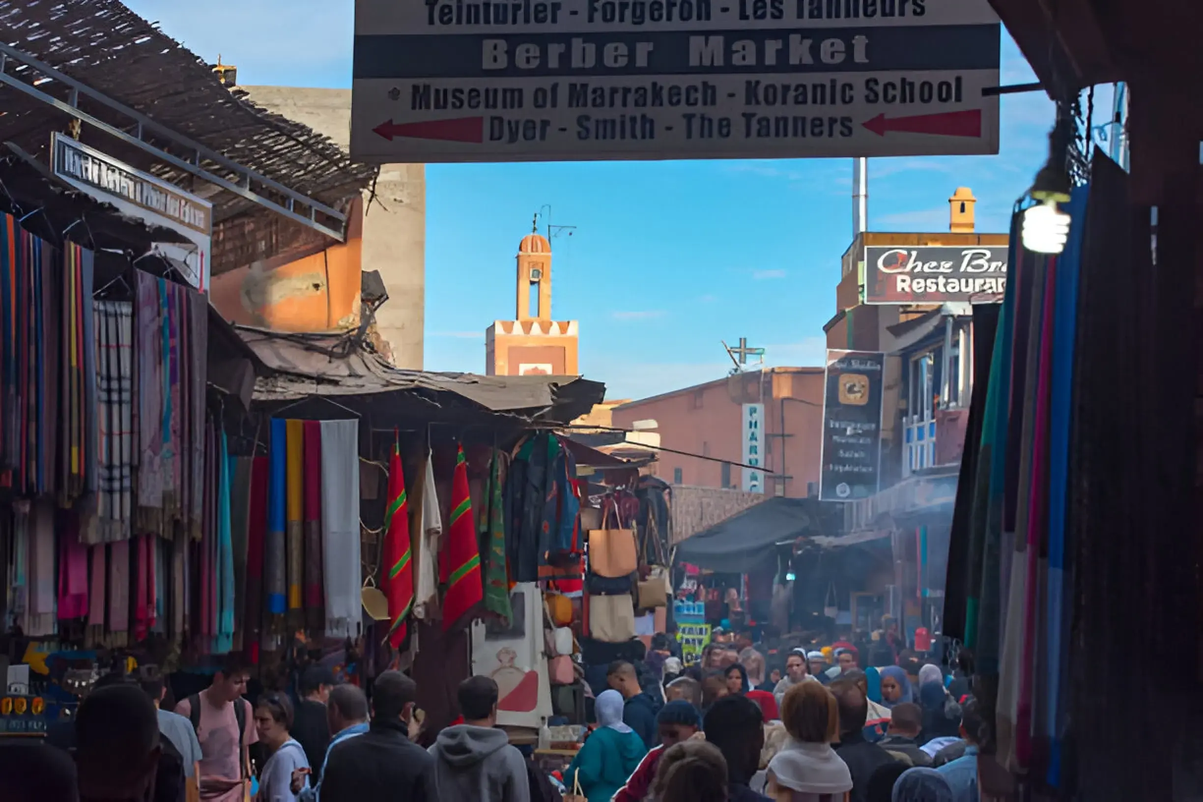 Are Moroccan people Black? Moroccan ethnic diversity in the Medina of Marrakesh.