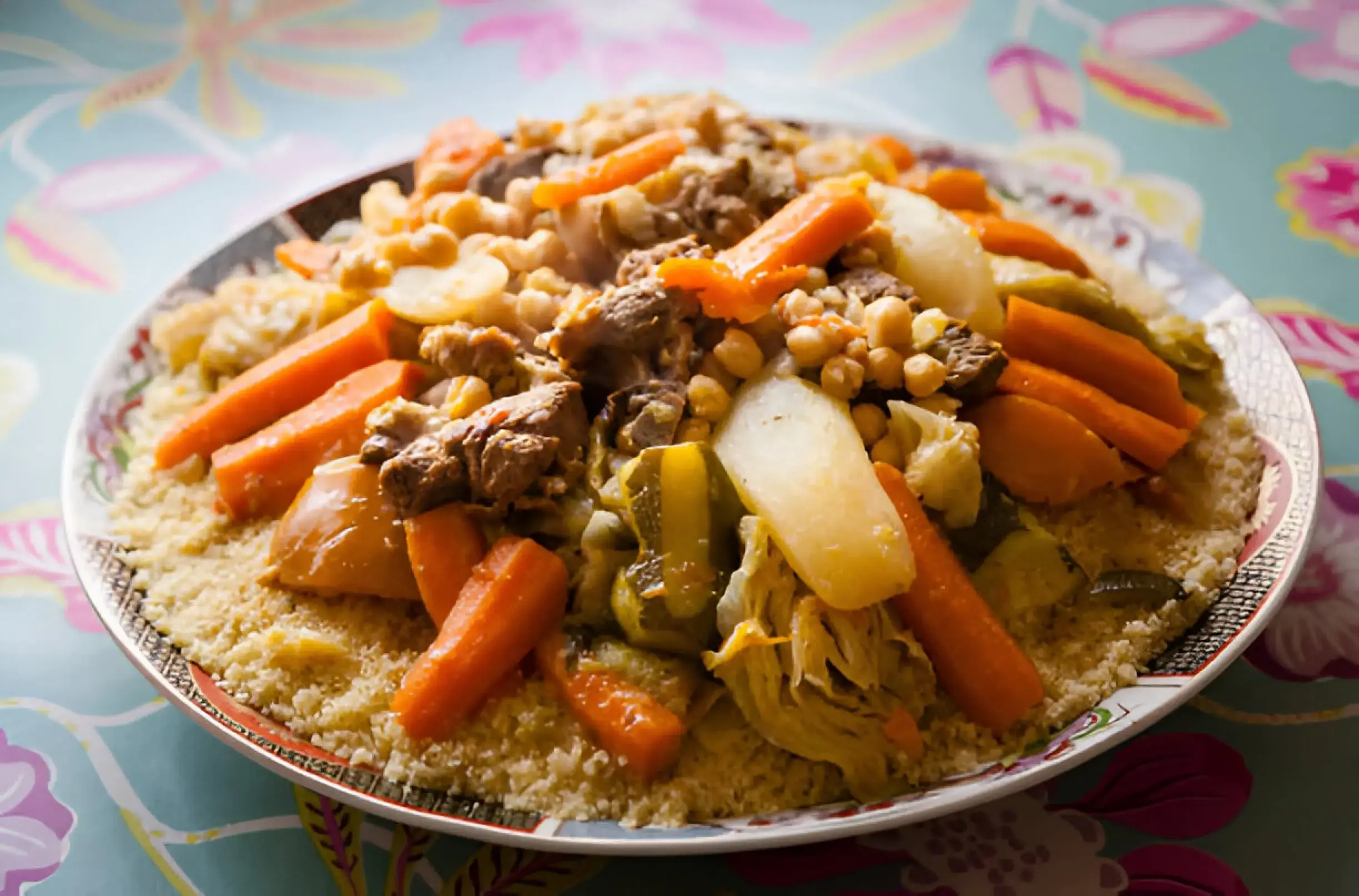 Is it easy to do Moroccan couscous with vegetables and spices